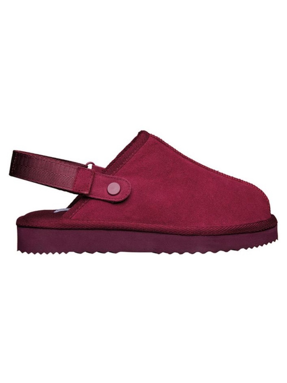 Serra Suede Slingback, Burgundy